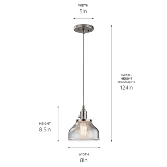 Kichler Avery Mini Pendant Ceiling Light - Picture 5 of 5